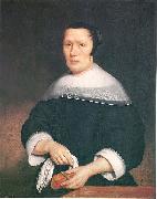 Nicolas Maes Portrait of a woman oil painting